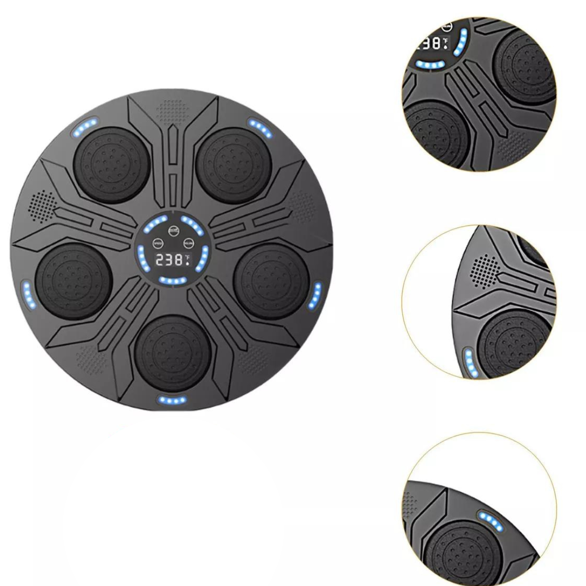 🥊 Máquina de Boxeo Profesional con Música y Luces – ¡Entrena, Libera Estrés!